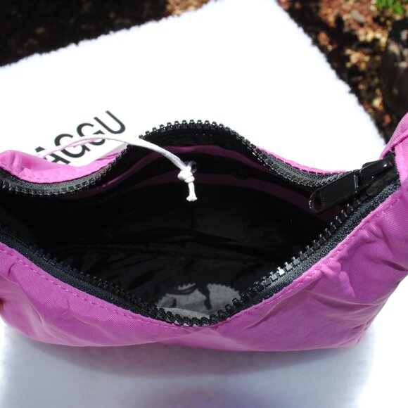 Mini Nylon Shoulder Bag - BAGGU - Extra Pink (NWT) - Picture 4 of 7